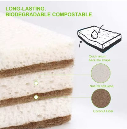 Biodegradable Sponges 12 pcs.